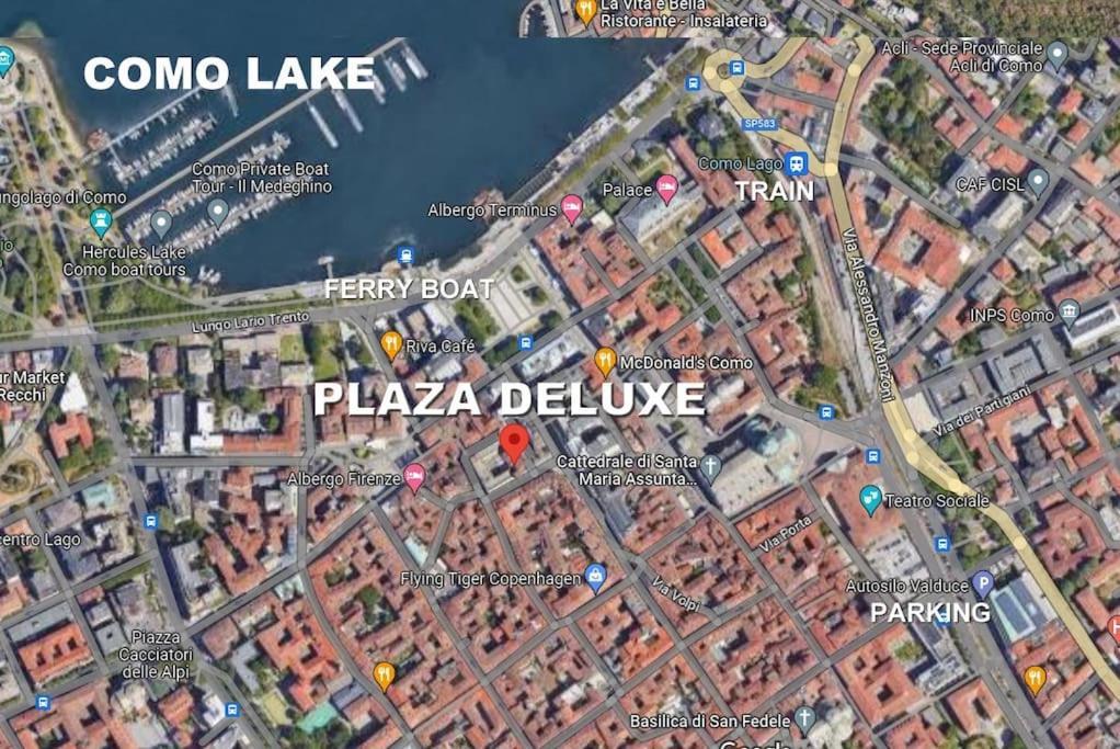 Plaza Deluxe Modern Center House - View Como Lake - Top Privacy Exterior photo
